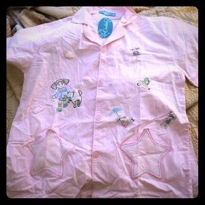 New Pink cute pajama set